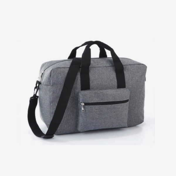 Grey travel bag sale